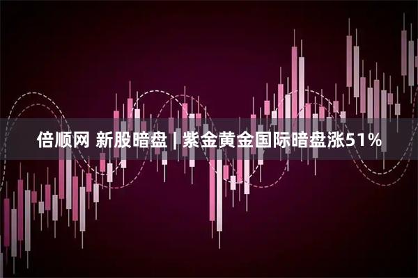 倍顺网 新股暗盘 | 紫金黄金国际暗盘涨51%