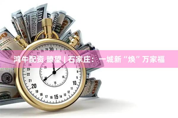 鸿牛配资 瞭望 | 石家庄：一城新“焕”万家福